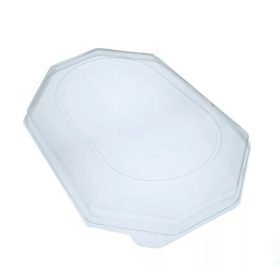   Catering tálcatető – 10 személyes, átlátszó (550×360×80 mm, 10 db/csomag)