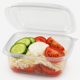 Egybefedeles doboz szögletes 500ml 50db/csomag