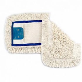 Lapos pamut mop füles, zsebes 40cm