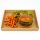 Streetfood tálca 33×33×3 cm, 100 db/csomag