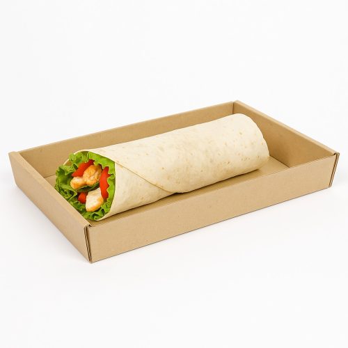 Streetfood tálca – 26×16×3 cm – 100 db/csomag