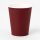 Papírpohár 340 ml bordó – 50 db/csomag
