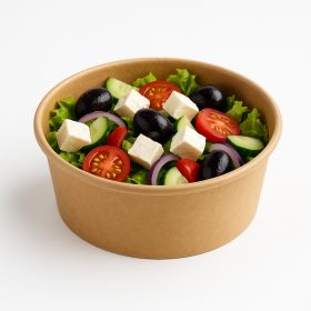  Papír salátás tálka KEREK 750 ml 50 db/csomag