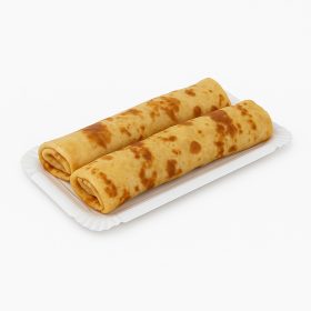 Papírtálca palacsintás – 100×250 mm – 200 db/csomag