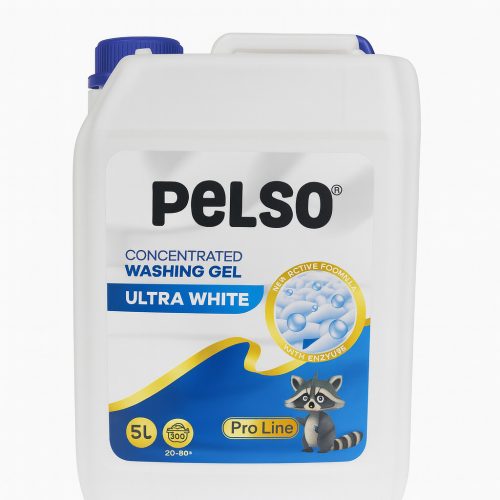 Pelso PRO LINE White mosószer koncentrátum 5L – 200 mosás