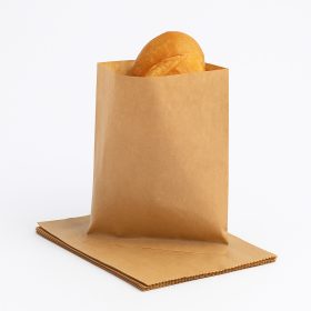   Pékáru tasak – barna, 2 kg, RÖVID, 22×25 cm (250 db/csomag; 2000 db/#) 