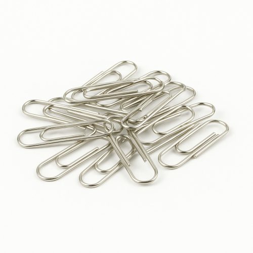 Gemkapocs, nikkel, 28 mm – 100 db/csomag