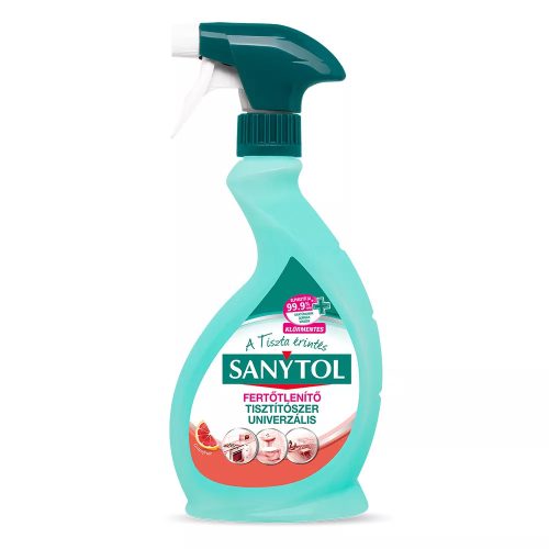 Sanytol Fertőtlenítő Univerzális Spray 500 ml Grapefruit illattal