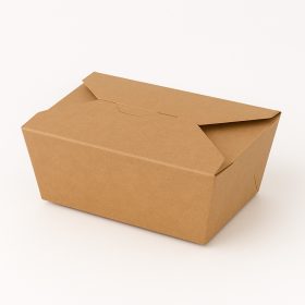 Kraft ételes doboz – 800 ml (50 db/csomag)  