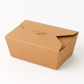 Kraft ételes doboz – 1500 ml (50 db/csomag)  