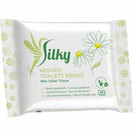 Nedves toalettkendő, wc-be is dobható, 36db-os