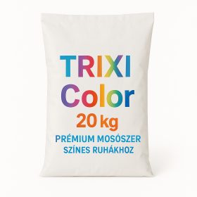 Trixi Color 20kg Prémium mosópor, színes ruhákhoz 
