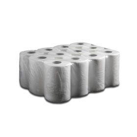   Mini Roll kéztörlő 2 réteg cellulóz 50m 12 tekercs/csomag
