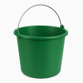 Vödör udvari, kerek, fém füllel, 20 liter, mércés