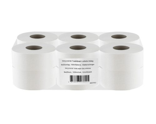 ALPHA Toalettpapír Mini  2 réteg cellulóz 100m 12 tekercs/csomag