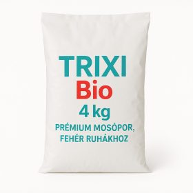 TRIXI Bio 4kg Prémium mosószer, fehér ruhákhoz 