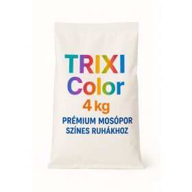 TRIXI Color 4kg Prémium mosószer, színes ruhákhoz 