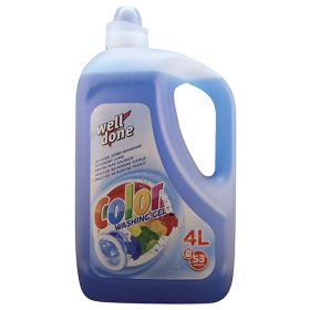 WellDone mosógél SZÍNES ruhákhoz 4L