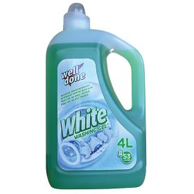 WellDone mosógél FEHÉR ruhákhoz 4L