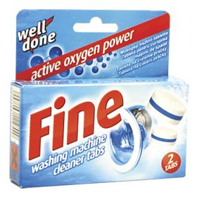 WellDone Fine Mosógép tisztító tabletta 80g