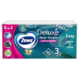 Zewa Deluxe Limited 3 Rétegű Papír Zsebkendő 90 db