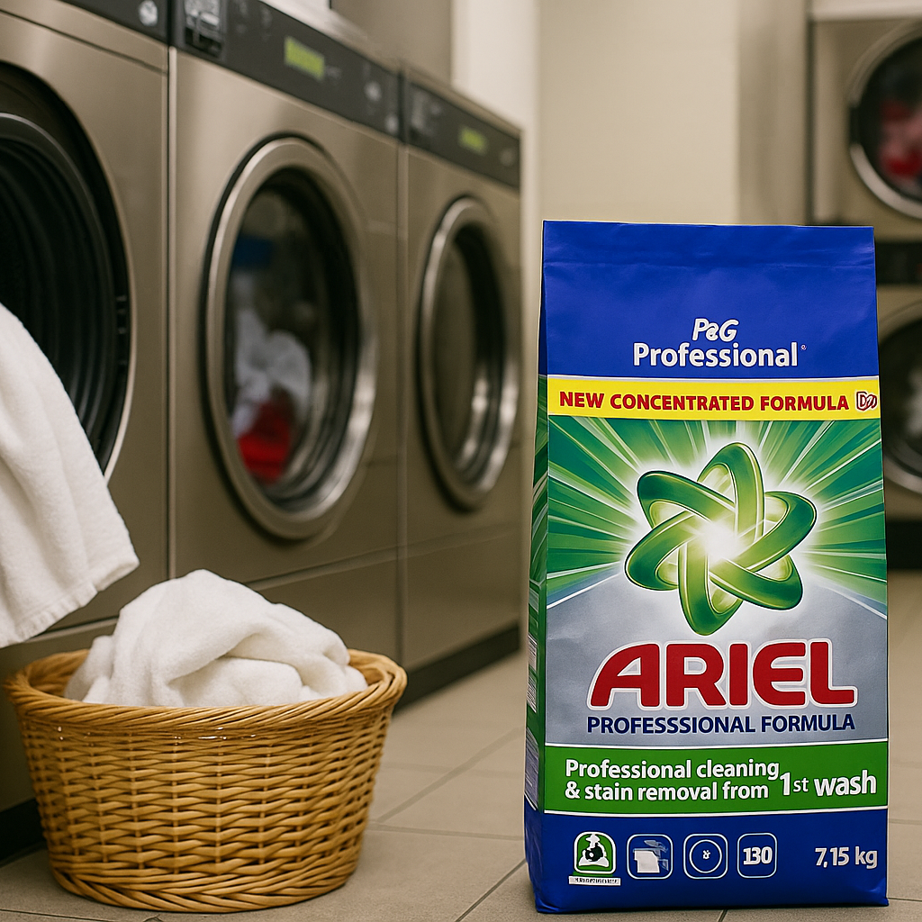 Ariel Professional 7,15 kg – akár 130 mosásnyi ragyogás!